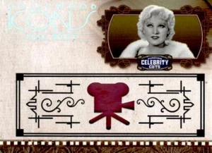HOLLYWOOD ICONS CORTES DE CELEBRIDADES - DONRUSS - MATERIAL SWATCH MAE WEST #079 HI-MW - Imagen 1 de 2