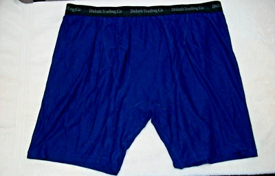 VNTG DULUTH TRADING CO TALLA GRANDE 3X CALZONCILLOS BOXER AZUL SEDOSO ~ ROPA INTERIOR ~ Foto 1 de 4