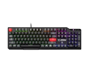 4711377024075 MSI Vigor GK41 Dusk LR US keyboard Gaming USB QWERTY English Black - Picture 1 of 5