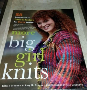 AG1 MORE BIG GIRL KNITS - 25 DESIGNS FULL OF COLOR & TEXTURE FOR CURVY WOMEN - Picture 1 of 12