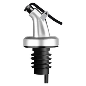 Oil Bottle Stopper Vinegar Pourer Dispenser Glass Olive Cruet Wine Vintage Spout - Picture 1 of 12