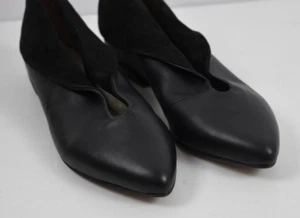 Neu Salvatore Ferragamo Gr. 7/37 M schwarz Adal niedriger Absatz flache Schuhe magnetisch Italien - Bild 1 von 16