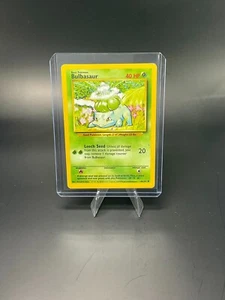 1999 Bulbasuar 44/102 Common Base Set Unlimited Pokemon - HP - Picture 1 of 2