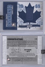 2008-09 ITG Superlative Franchise Famous Fabrics Enshrined Blue /9 Red Kelly HOF