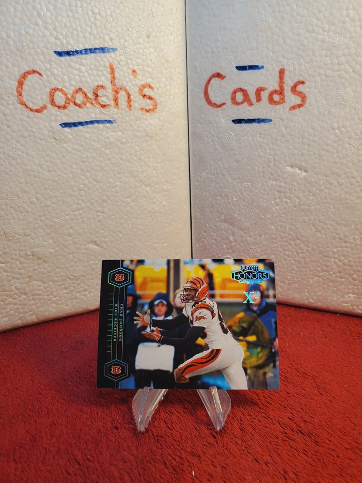 2004 Playoff Honors Xs #/199 Chad Johnson Cincinnati Bengals  - Image 1 of 3