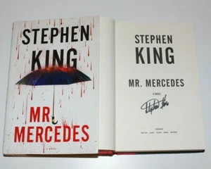 STEPHEN KING SIGNED 'MR MERCEDES' 1ST/1ST FIRST EDITION PRINTING BOOK NOVEL COA - Picture 1 of 6