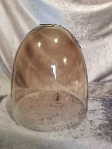 Stylish Handmade Smoked Glass Bell Shape Lightshade - Picture 1 of 8
