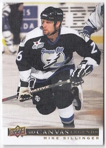 2020-21 SP Signature Edition Legends UD Canvas MIKE SILLINGER #C-32 Tampa Bay - Picture 1 of 1