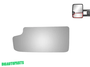 Lower Tow Mirror Glass for 15-18 GMC Sierra Chevy Silverado Left Driver Side LH - Picture 1 of 12