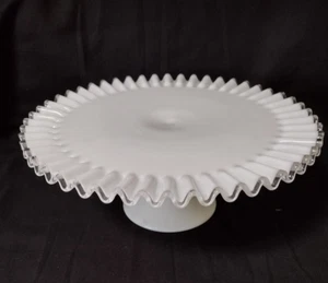 Fenton Silvercrest Standfuß Kuchenständer 13" Durchmesser - Bild 1 von 3