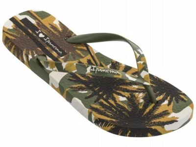 IPANEMA Infradito I love Sun Fem 26427 Green/Brown 25029 MADE IN BRAZIL  - Imagen 1 de 4