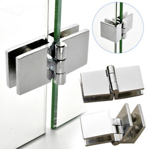 90° /180° Glass Shower Door Hinge Defen Rust For Glass, Wood, Metal Plates