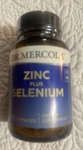 Dr. Mercola Zinc Plus Selenium Mineral Immune Support 90 Capsules EXP 10/25 - Picture 1 of 5