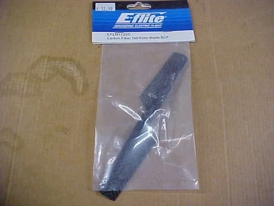 E-FLITE EFLH1122C = CARBON FIBER TAIL ROTOR BLADE: BCP (NEW) - Image 1 of 2