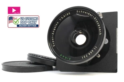 Raro Modelo SINAR [N COMO NUEVO] Schneider Super-Angulon 90 mm f5,6 MC Copal de JAPÓN Foto 1 de 4