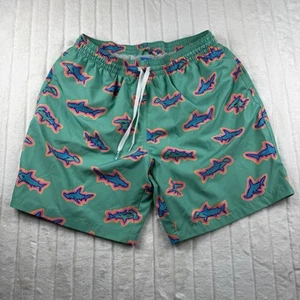 Costume da bagno Chubbies foderato 7" The Apex Swimmers uomo XL AOP squali spiaggia elasticizzato - Foto 1 di 10
