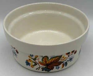 Vintage Lord Nelson Pottery 6.5 Inch Diameter Oak Leaves & Flowers Bowl - Bild 1 von 6