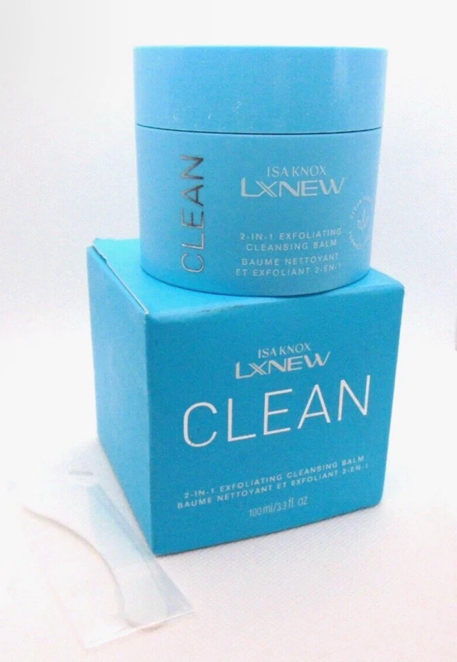 AVON Isa Knox LXNEW Clean 2-In-1 Exfoliating Cleansing Balm New 3.3 oz Exp 7/24 - Image 1 of 1