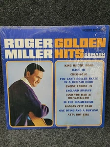 Vintage Roger Miller Golden Hits Vinyl LP Smash Records Country Album SRS 67073 - Picture 1 of 10