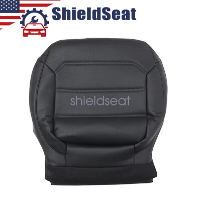 2012 to 2020 Fits For Volkswagen Passat Driver Bottom Leather Seat Cover - Black - Image 1 of 4