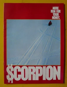 Vintage SCORPION Snowmobiles CATALOG Brochure 1980 - Picture 1 of 10