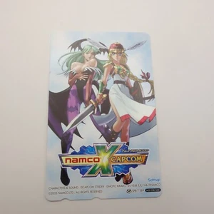Japanese Telephone Card Namco × Capcom Morrigan Aensland Valkyrie CAPCOM 2005 - Picture 1 of 6