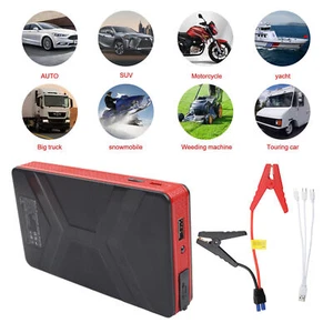 30000mah Auto Starthilfe Jump Starter Pack 12V Booster Power Bank USB Ladegerät - Bild 1 von 13