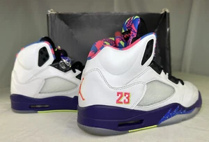 Nike Air Jordan 5 Retro Alternate Bel-Air Men's Size 7.5 2020 DB3335-100 Used - Picture 1 of 18