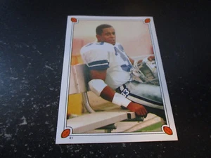 TONY DORSETT (Dallas Cowboys - RB) 1987 Topps Sticker Karte #41 Neuwertig - Bild 1 von 2