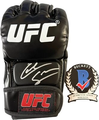 KILLER CUB SWANSON SIGNED UFC MMA GLOVE BECKETT BAS COA BP70069 - Image 1 of 2