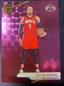 2023 Donruss Elite Dillon Brooks #151 Purple card #45 of only 49 - Picture 1 of 1