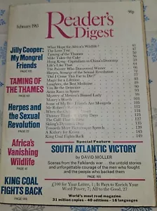 READER’S DIGEST MAGAZINE. Vintage. 1983 February. - Picture 1 of 1