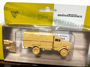 Roco Minitanks 370 GM Europe Opel Blitz 3.6 ton LIMA35 original 1/87 - Picture 1 of 1