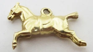 Vintage 9 karat gold Horse Charm - Picture 1 of 4