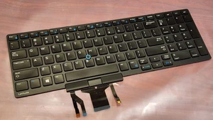 11x Lot BACKLIT US Keyboard E5570 5580 5590 5591 3510 3520 3530 7510 7710 7720 - Picture 1 of 6