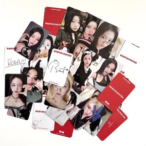 6pcs/set BABYMONSTER BABYMONS7ER Self Made Photocard HD Photo Cards Ahyeon Asa - Picture 1 of 10