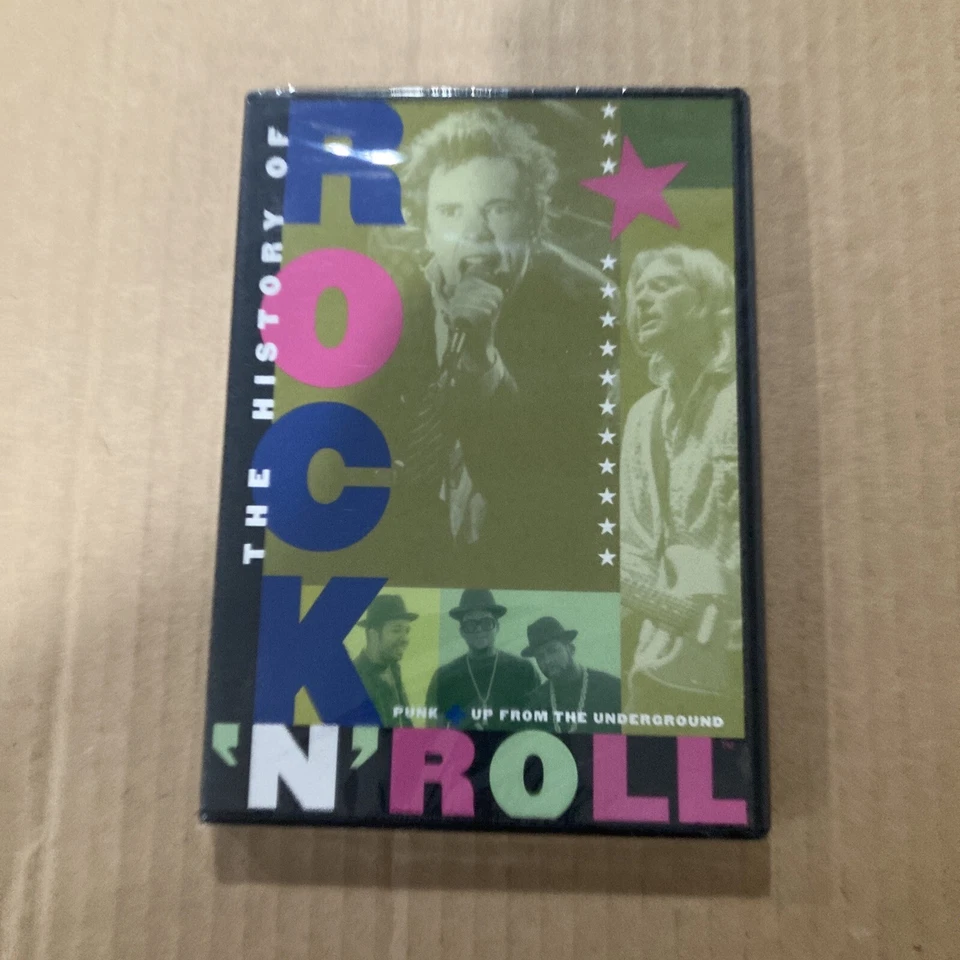 History of Rock N Roll Punk up From The Underground Time-life DVD 4f6