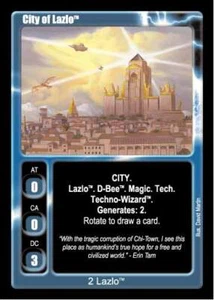 City of Lazlo (rotate) - Premiere Edition - Rifts CCG - Imagen 1 de 1