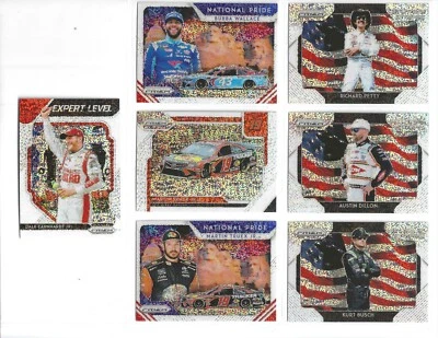 2019 Panini PRIZM-STARS & STRIPES-WHITE SPARKLE--#SS5 Austin Dillon--ONE CARD! - Image 1 of 4