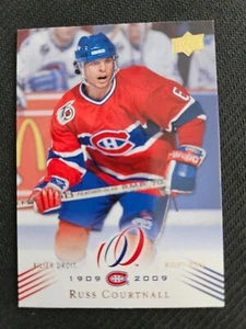 2008-09 Upper Deck Montreal Canadiens Centennial RUSS COURTNALL #84 Base - Picture 1 of 1