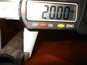 STEEL PRECISION TUBE 20mm OD x 300mm LONG 2mm WALL - Picture 1 of 1