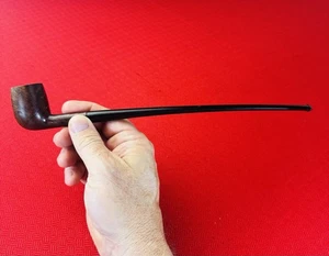 "Pipa de colección Savinelli Hugh Warden 100 Churchwarden envejecida Briar Italia 10,5"" años 60" - Imagen 1 de 8
