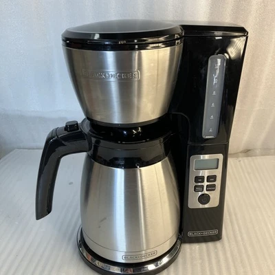 BLACK+DECKER CM2046S, Jarra Térmica Programable 12 Tazas, Filtro Cafetera  Foto 1 de 4