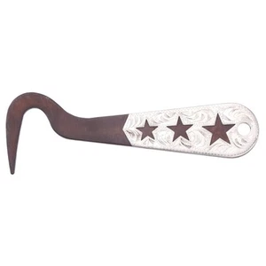 24JT Resistente 1 Kelly Silver Star ABR Metal Resistente Casco de Caballo Pick - Imagen 1 de 1