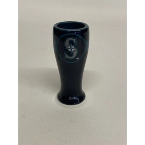 MLB Seattle Mariners 2,5 once ceramica mini Pilsner da collezione - Foto 1 di 4