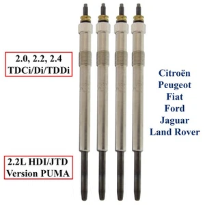 4 Glühkerze für Jumper Boxer Ducato 2.2 HDI JTD 100 120 - 5960G2 - Bild 1 von 3