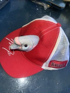 Anaheim Angels Mike Trout #27 Sombrero con Pez Gorra de Béisbol Estadio Sorteo - Imagen 1 de 2