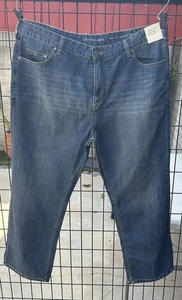 Calvin Klein Herren Jeans Relaxed Fit Straight Leg Blau Denim (44x30) Neu - Bild 1 von 8