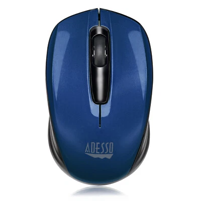 Adesso iMouse S50L Wireless Optical Mini Mouse - Blue - Image 1 of 4