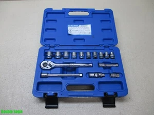 KT Pro 3/8" Drive Socket Set A3004MR Metric Very Gently Used Condition 15 Piece - Picture 1 of 9